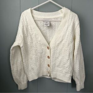 Haute Hippie Cozy light cream Knit Sweater